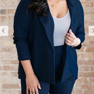 Dear Scarlett Navy Blue Blazer